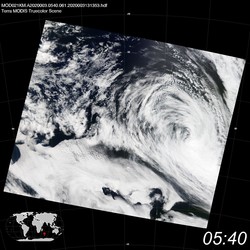 Level 1B Image at: 0540 UTC