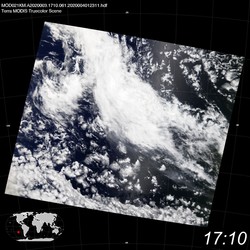 Level 1B Image at: 1710 UTC