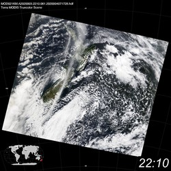 Level 1B Image at: 2210 UTC