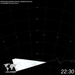 Level 1B Image at: 2230 UTC