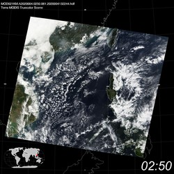 Level 1B Image at: 0250 UTC