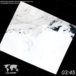 Level 1B Image at: 0345 UTC