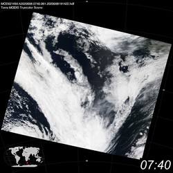 Level 1B Image at: 0740 UTC