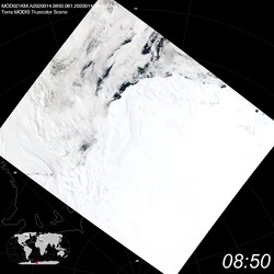 Level 1B Image at: 0850 UTC