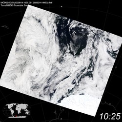 Level 1B Image at: 1025 UTC