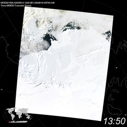 Level 1B Image at: 1350 UTC