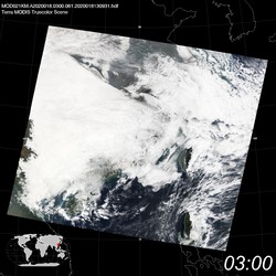 Level 1B Image at: 0300 UTC