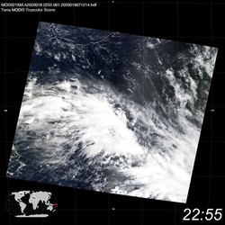 Level 1B Image at: 2255 UTC