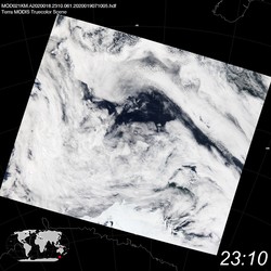 Level 1B Image at: 2310 UTC