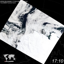 Level 1B Image at: 1710 UTC