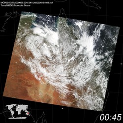 Level 1B Image at: 0045 UTC