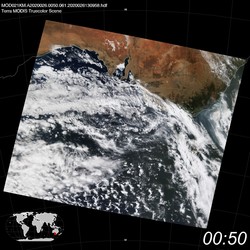 Level 1B Image at: 0050 UTC