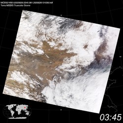 Level 1B Image at: 0345 UTC