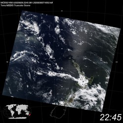 Level 1B Image at: 2245 UTC