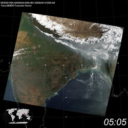 Level 1B Image at: 0505 UTC