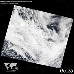 Level 1B Image at: 0525 UTC