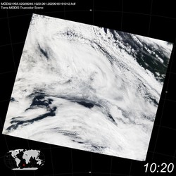 Level 1B Image at: 1020 UTC