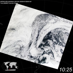 Level 1B Image at: 1025 UTC