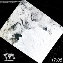 Level 1B Image at: 1705 UTC