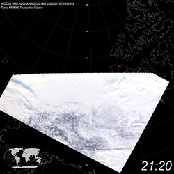 Level 1B Image at: 2120 UTC