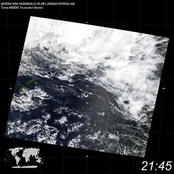 Level 1B Image at: 2145 UTC