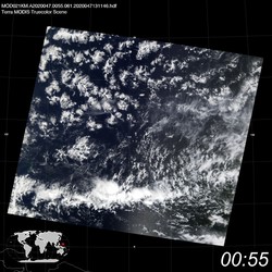 Level 1B Image at: 0055 UTC