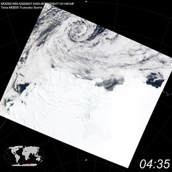 Level 1B Image at: 0435 UTC