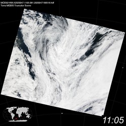 Level 1B Image at: 1105 UTC