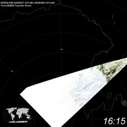 Level 1B Image at: 1615 UTC