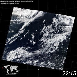 Level 1B Image at: 2215 UTC