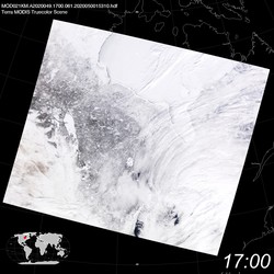 Level 1B Image at: 1700 UTC