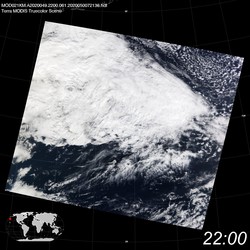 Level 1B Image at: 2200 UTC