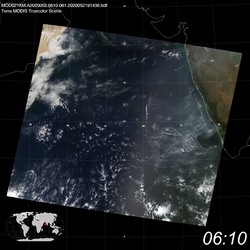 Level 1B Image at: 0610 UTC