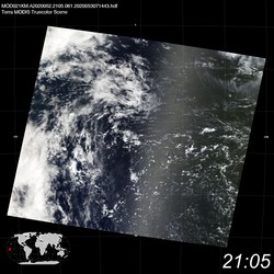 Level 1B Image at: 2105 UTC