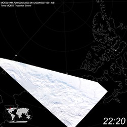 Level 1B Image at: 2220 UTC