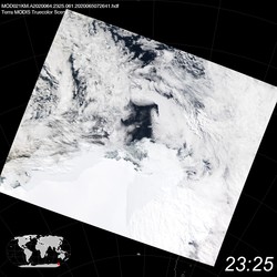 Level 1B Image at: 2325 UTC