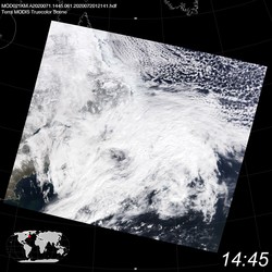 Level 1B Image at: 1445 UTC