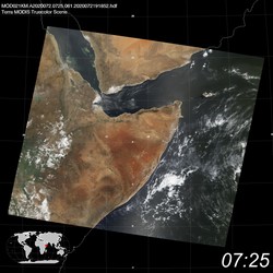 Level 1B Image at: 0725 UTC