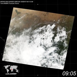 Level 1B Image at: 0905 UTC