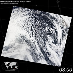 Level 1B Image at: 0300 UTC