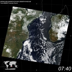 Level 1B Image at: 0740 UTC