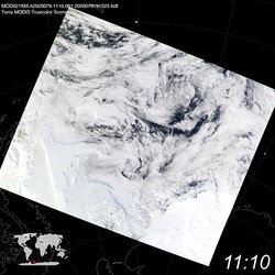 Level 1B Image at: 1110 UTC