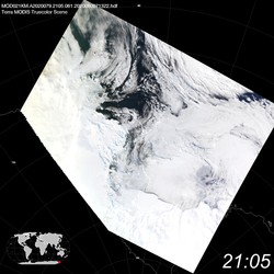 Level 1B Image at: 2105 UTC