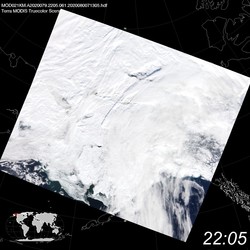 Level 1B Image at: 2205 UTC