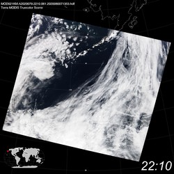 Level 1B Image at: 2210 UTC