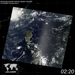 Level 1B Image at: 0220 UTC