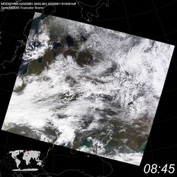 Level 1B Image at: 0845 UTC