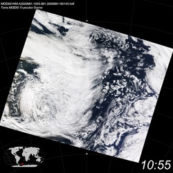 Level 1B Image at: 1055 UTC