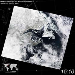 Level 1B Image at: 1510 UTC