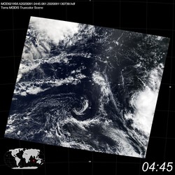 Level 1B Image at: 0445 UTC